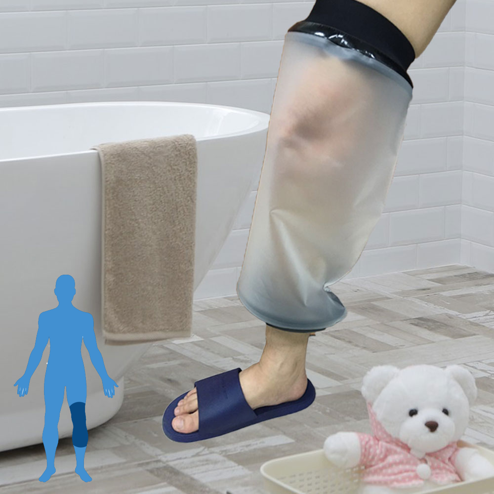 Waterproof KNEE Cast Protector Cover For Showering